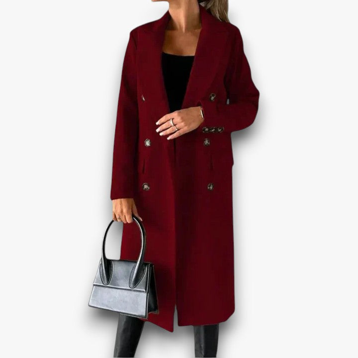 Carmilla - Winter Coat with Shawl Collar for Women