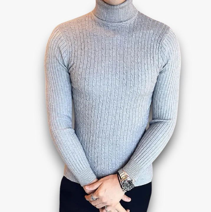 Ryan - Turtleneck Sweater for Men