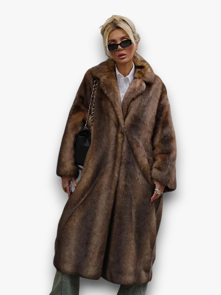 Aya - Fur Winter Coat for Women