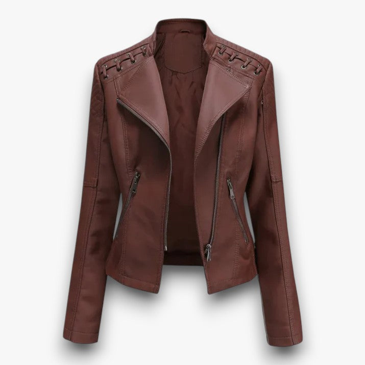 Kathryn - Premium Leather Jacket for Women