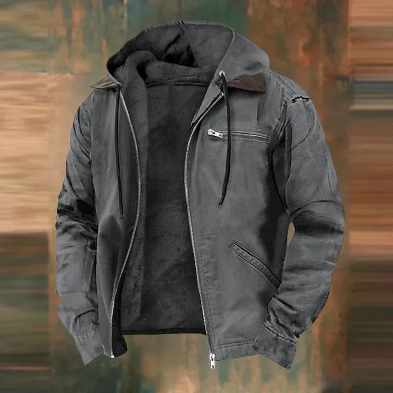 Klay - a versatile jacket with a zipper and hood