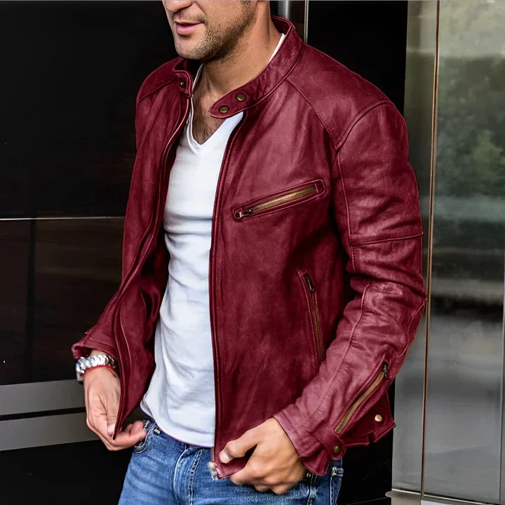 Smith - a timeless leather jacket