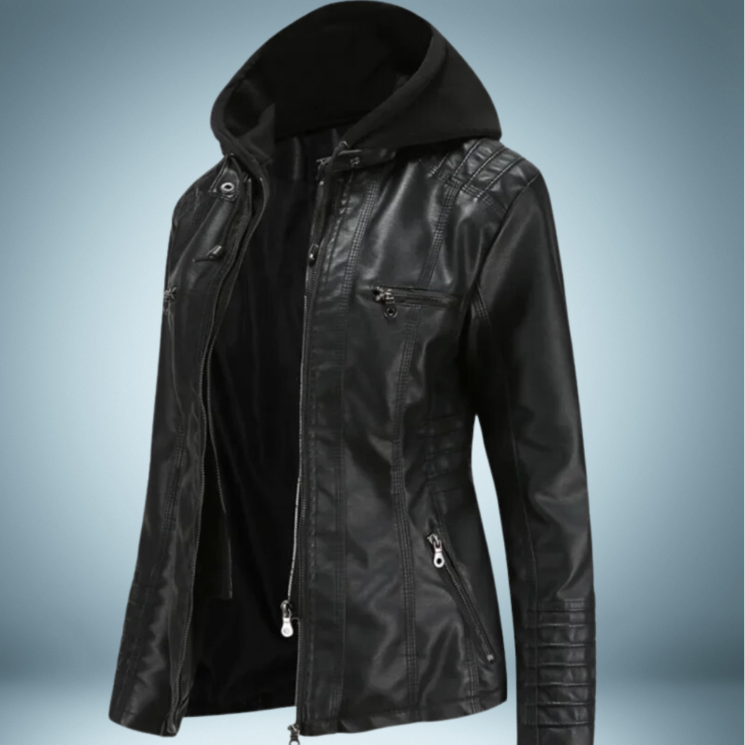 Zarion - a leather jacket that blends sophistication with everyday ease