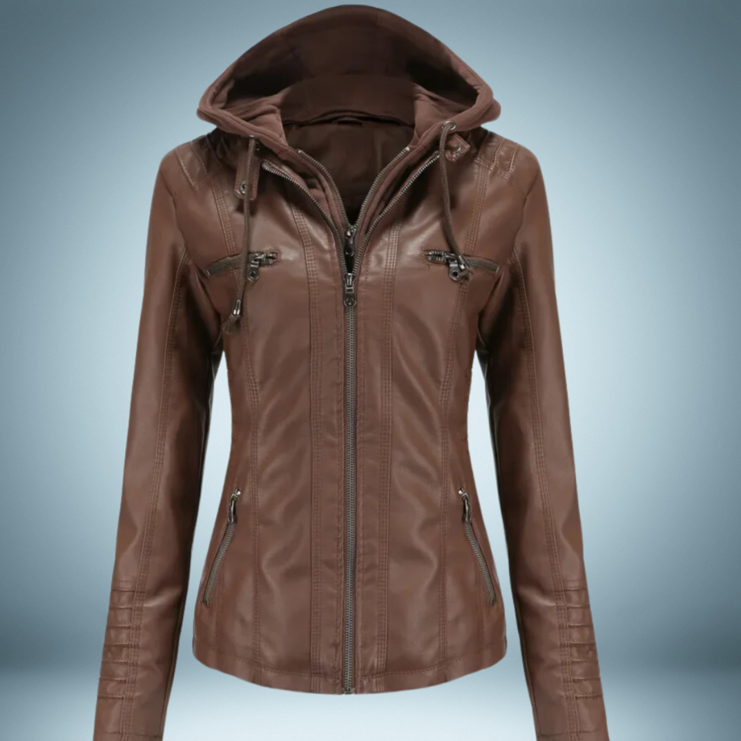 Zarion - a leather jacket that blends sophistication with everyday ease