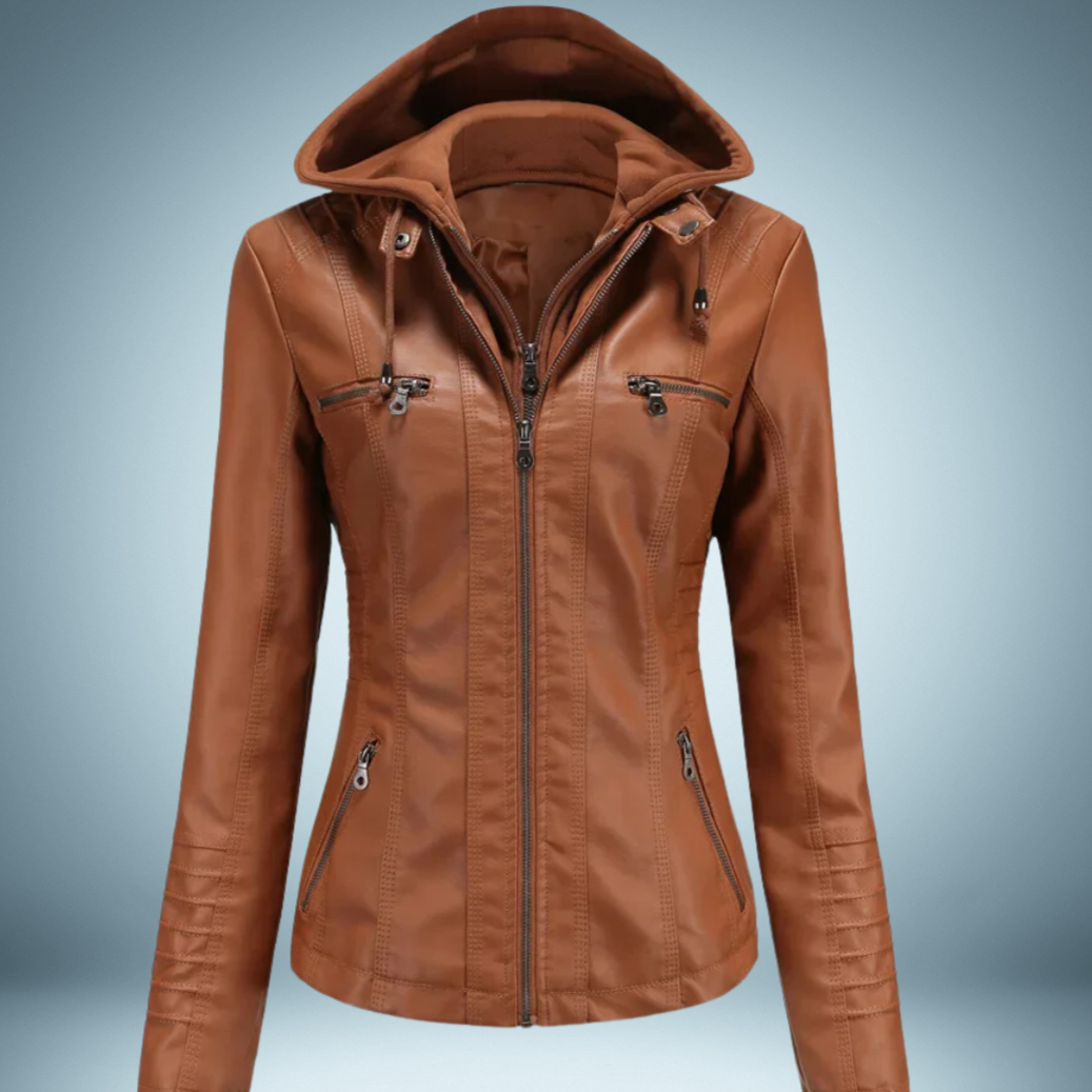 Zarion - a leather jacket that blends sophistication with everyday ease