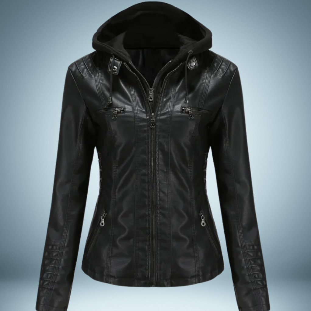 Zarion - a leather jacket that blends sophistication with everyday ease