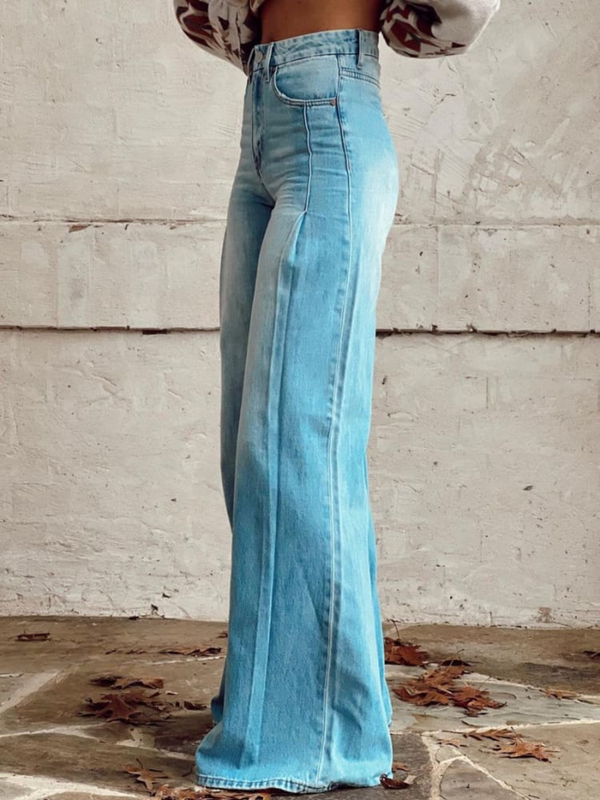 Selly - wide-leg trousers offer an elegant, flowing silhouette