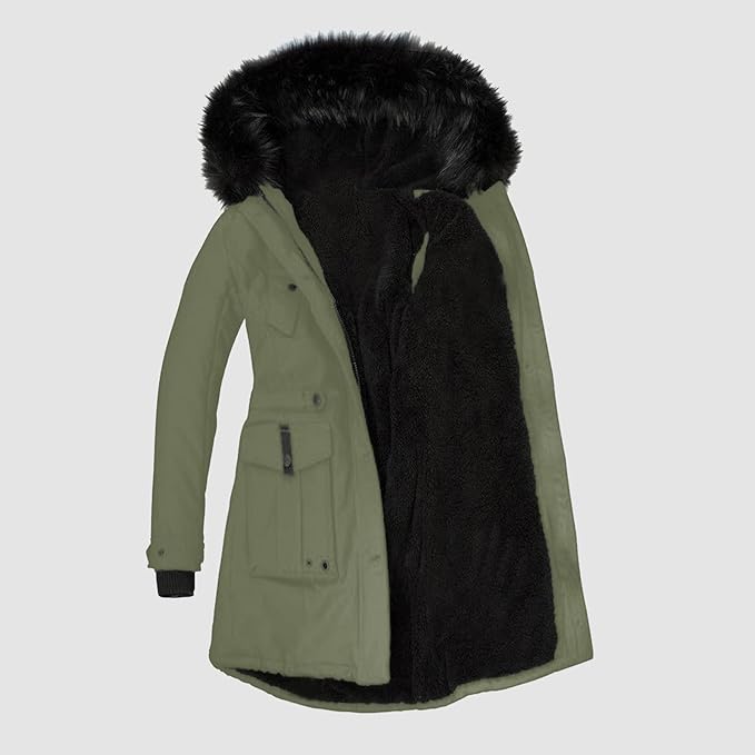 Zora - a sleek parka designed for effortless style and warmth