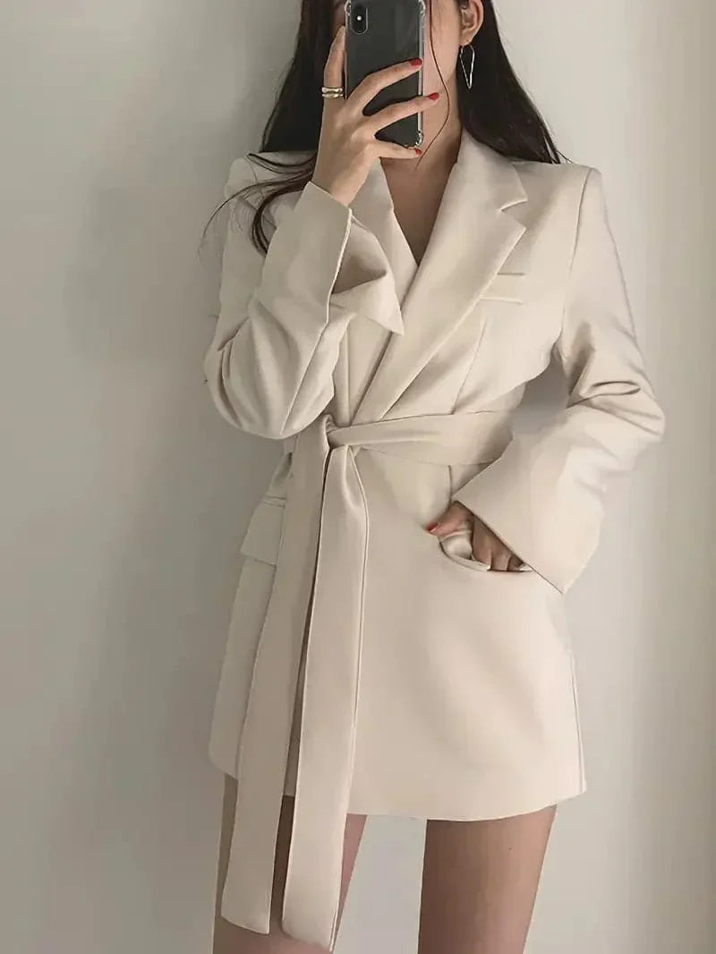 Mina - Elegant Blazer Dress