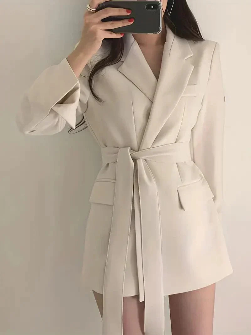 Mina - Elegant Blazer Dress