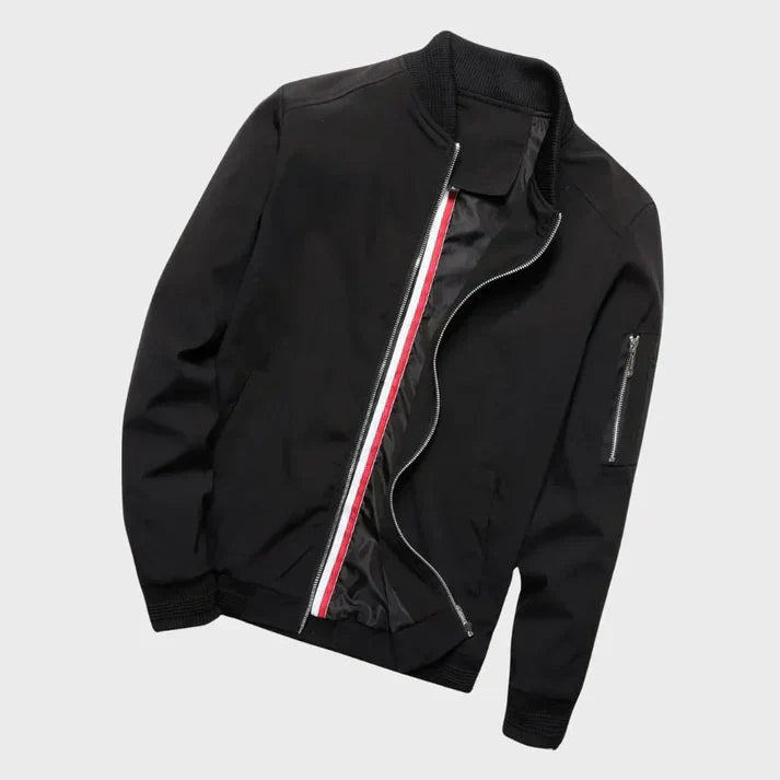 Raffy - a sleek bomber jacket designed for modern versatility