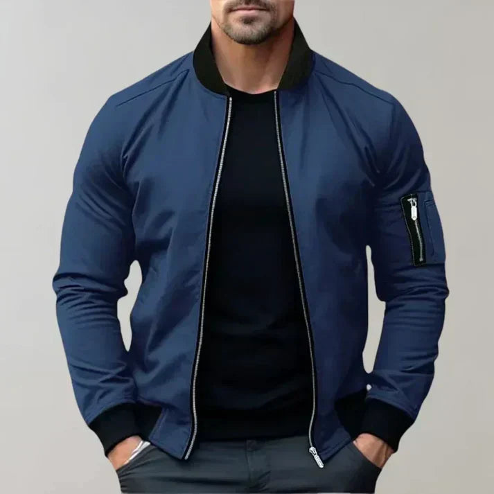 Raffy - a sleek bomber jacket designed for modern versatility