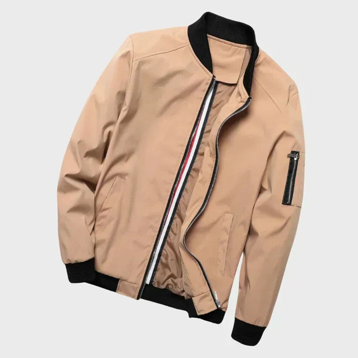 Raffy - a sleek bomber jacket designed for modern versatility