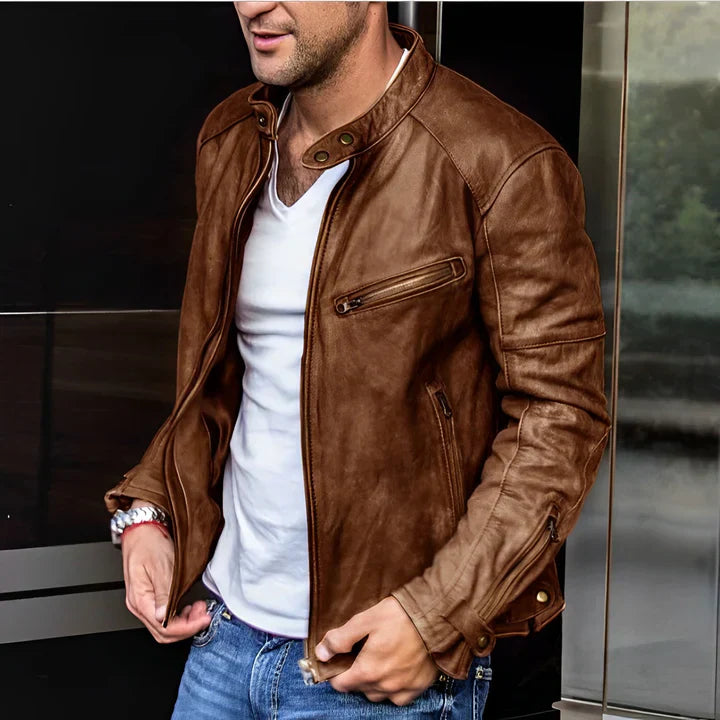 Smith - a timeless leather jacket