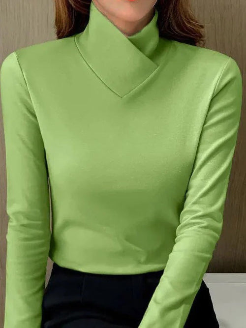 Kaira - high-neck sweater for women