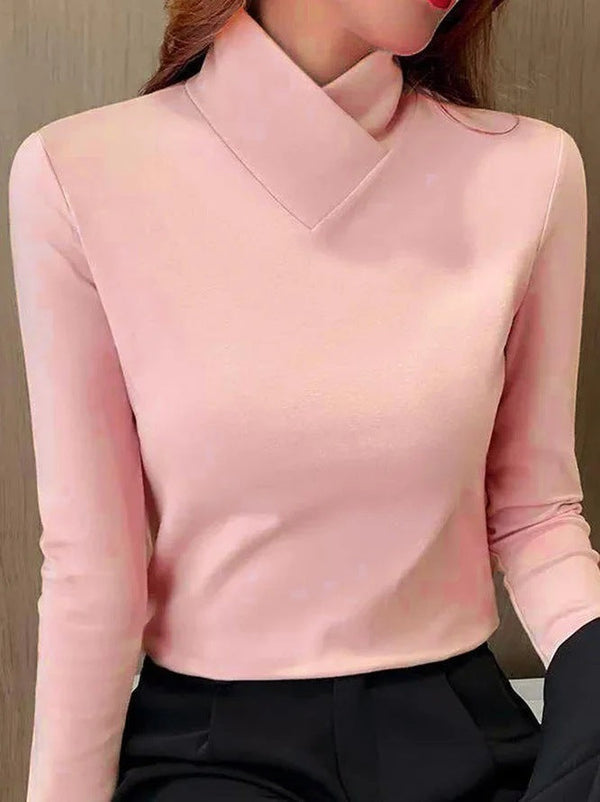 Kaira - high-neck sweater for women