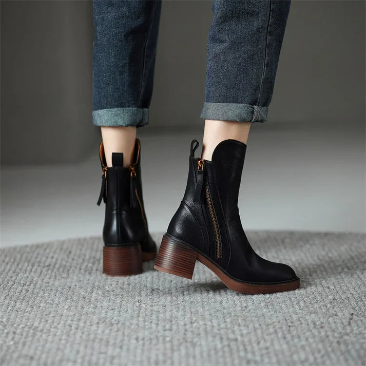 Milly - a pair of stylish boots that blend comfort and practicality seamlessly