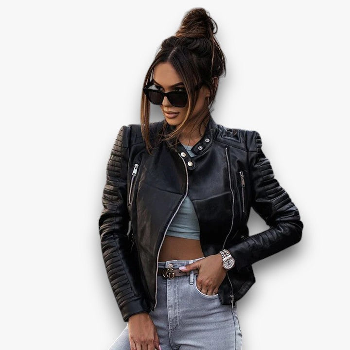 Tiana - Leather Jacket for Women