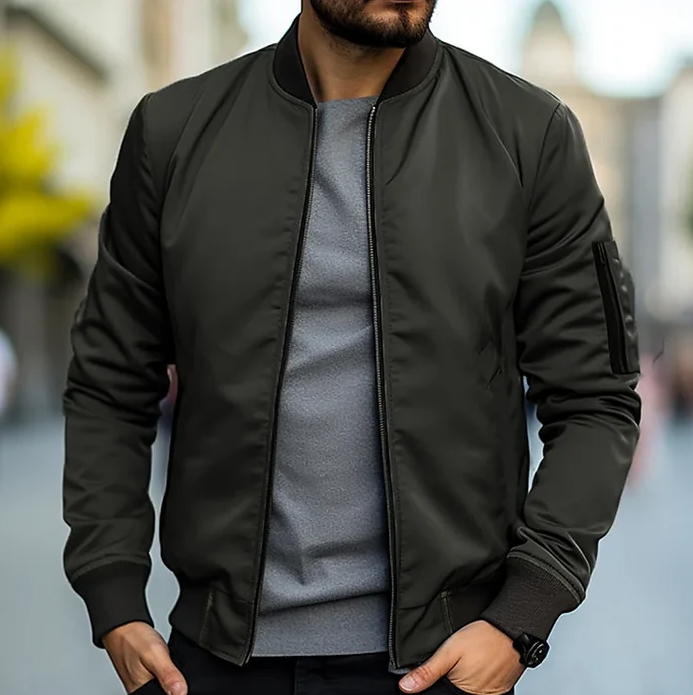 Alborada - a bomber jacket that blends timeless style with modern functionality