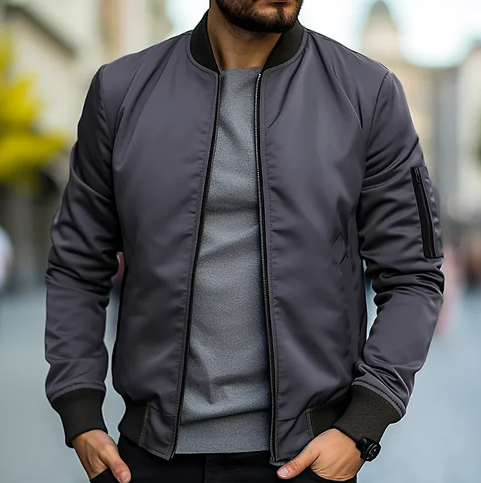 Alborada - a bomber jacket that blends timeless style with modern functionality