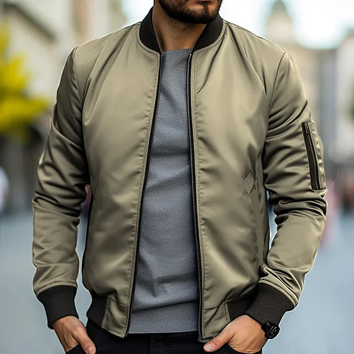 Alborada - a bomber jacket that blends timeless style with modern functionality