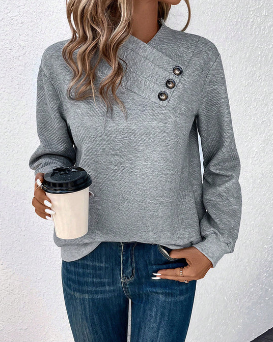 Solene -  a stylish yet comfortable cotton sweater