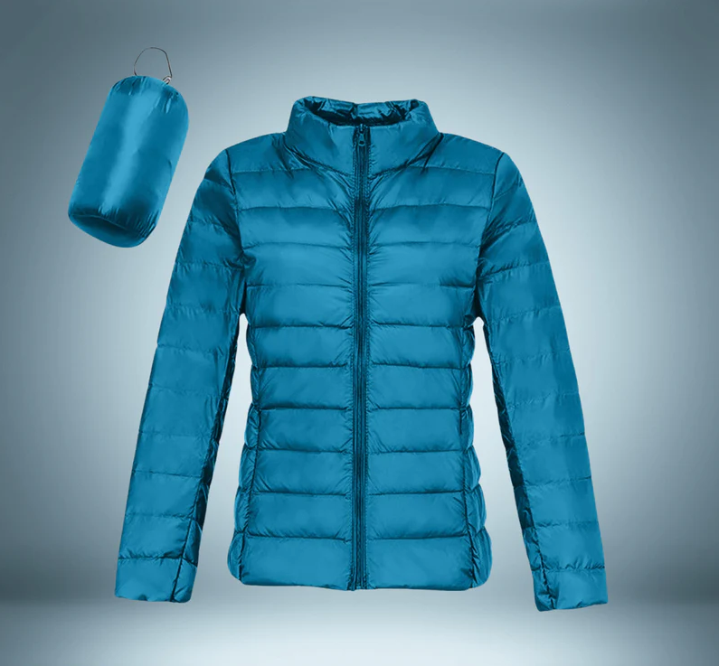 Novaria - the ultra-lightweight down jacket designed for exceptional comfort and versatility