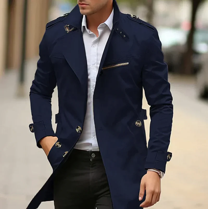 Leonel - classic trench coat that merges style and functionality