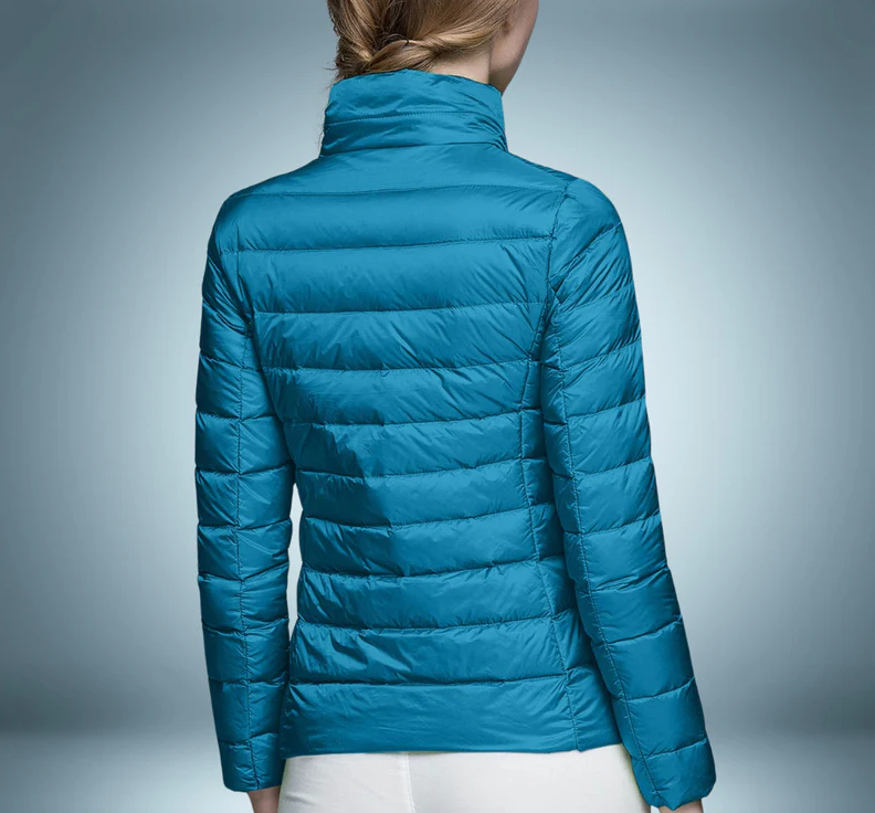 Novaria - the ultra-lightweight down jacket designed for exceptional comfort and versatility