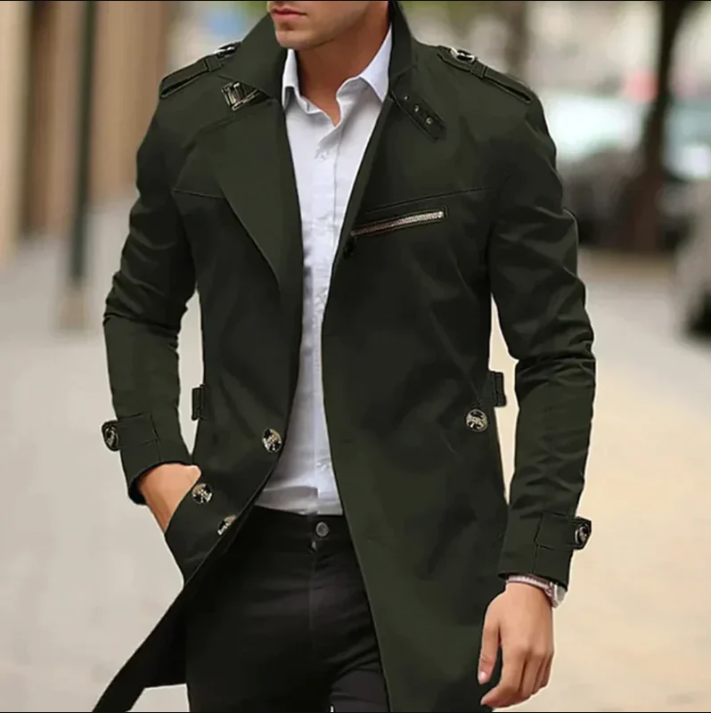 Leonel - classic trench coat that merges style and functionality