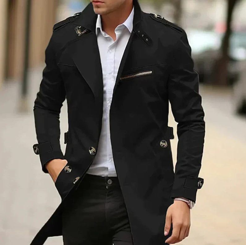 Leonel - classic trench coat that merges style and functionality