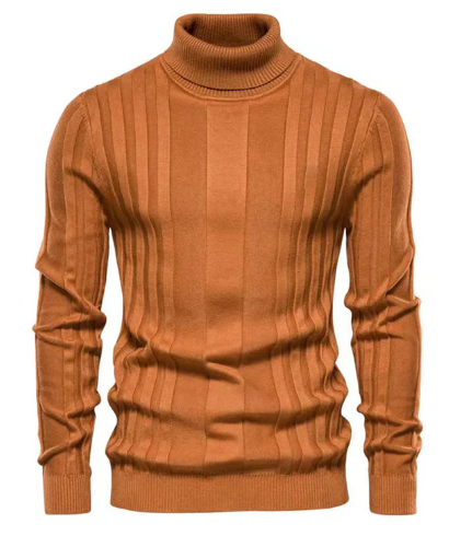 Jaime -  the ribbed turtleneck sweater