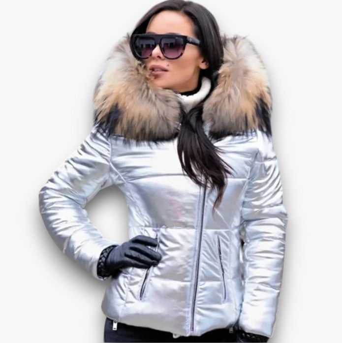 Mirai - Faux Fur Winter Coat for Women