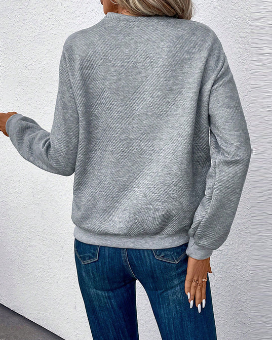 Solene -  a stylish yet comfortable cotton sweater