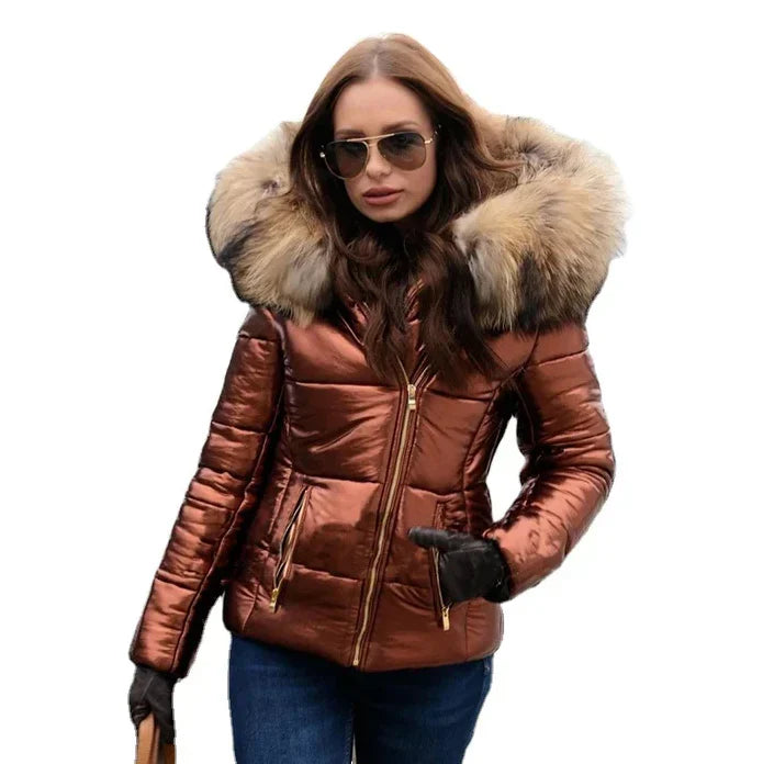 Mirai - Faux Fur Winter Coat for Women