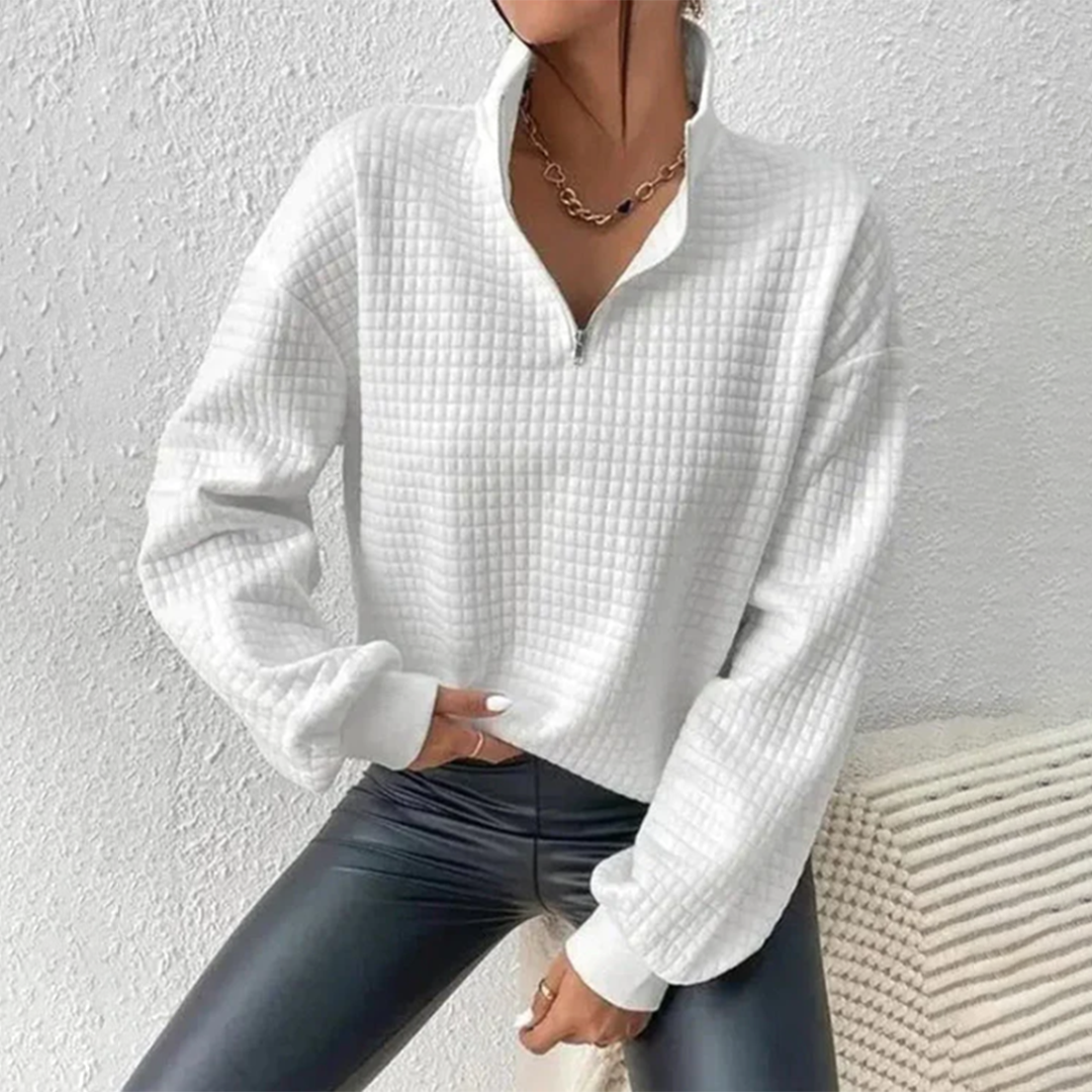 Lanie - Zip-up sweater