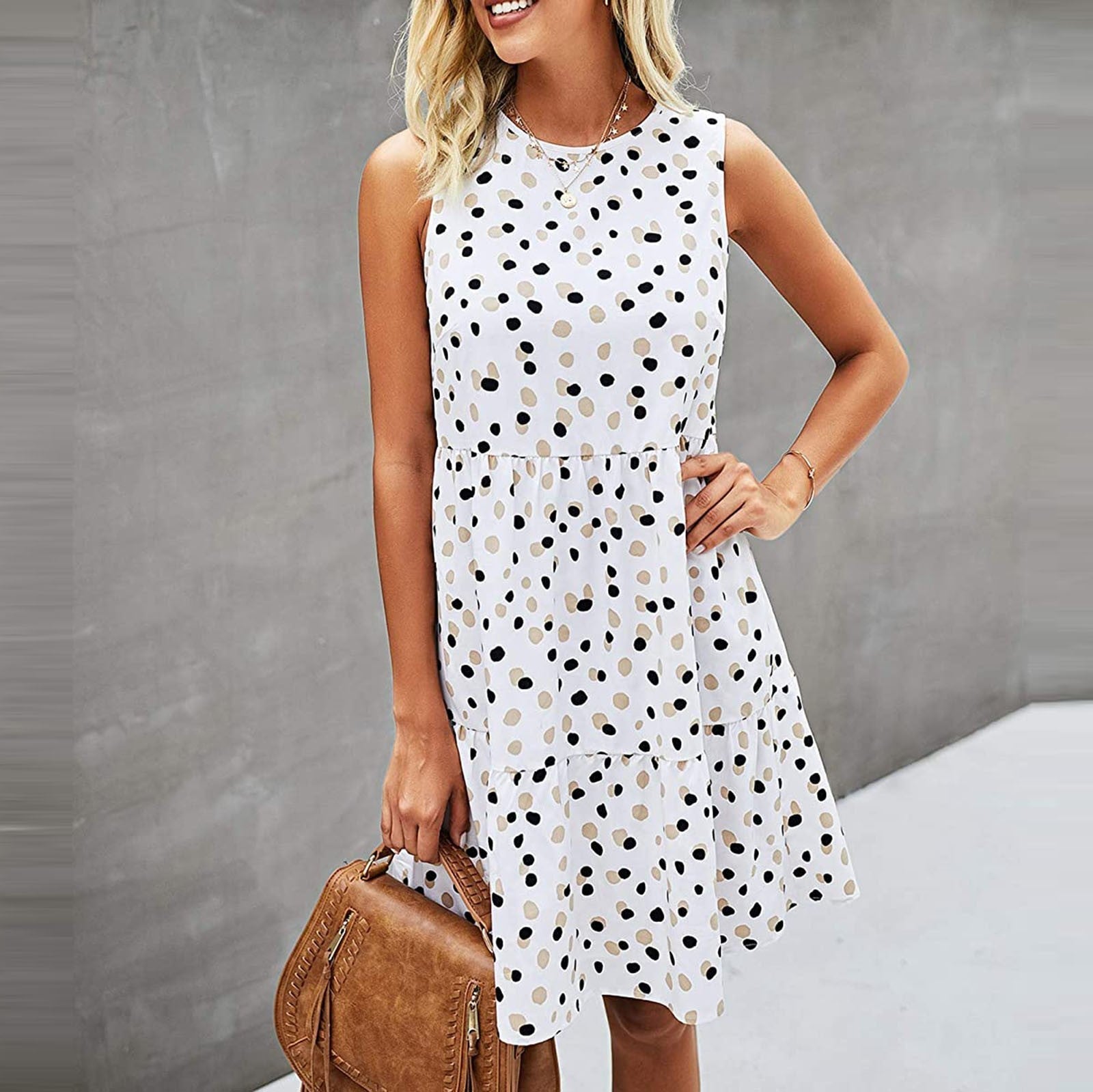 Charlotte - Polka Dot Mini Dress