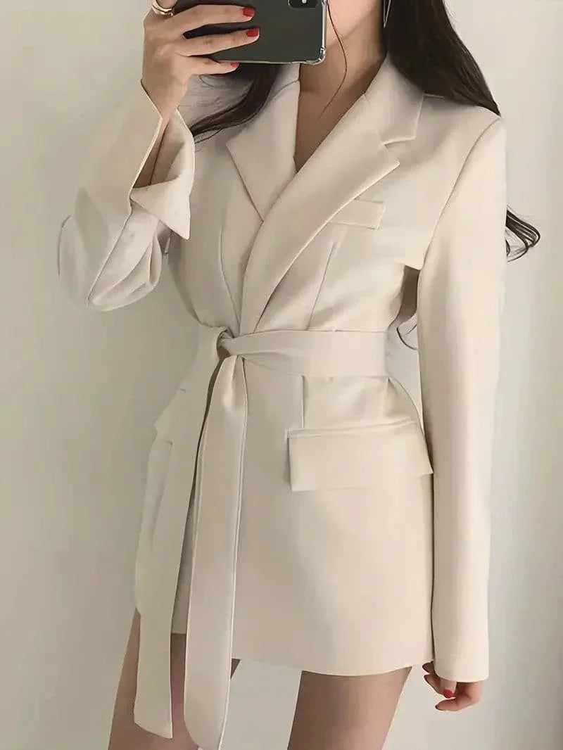 Mina - Elegant Blazer Dress