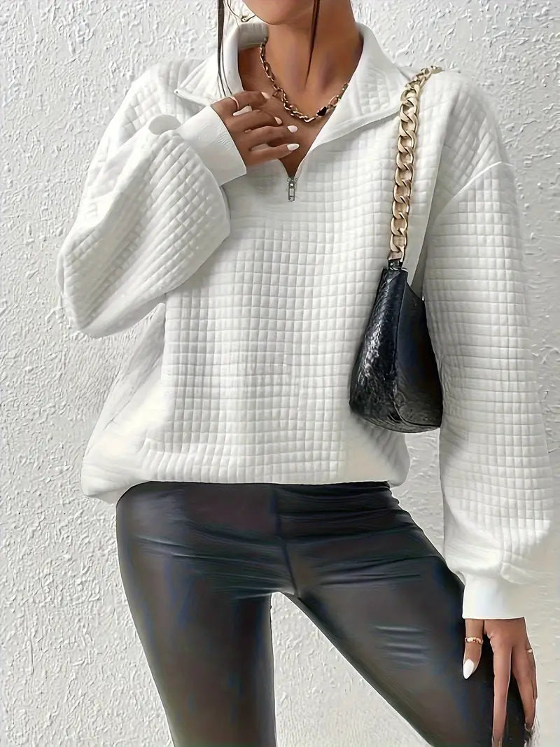 Lanie - Zip-up sweater