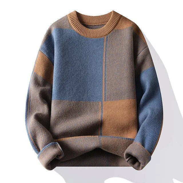 Arnault - Patterned Knit Sweater for Men