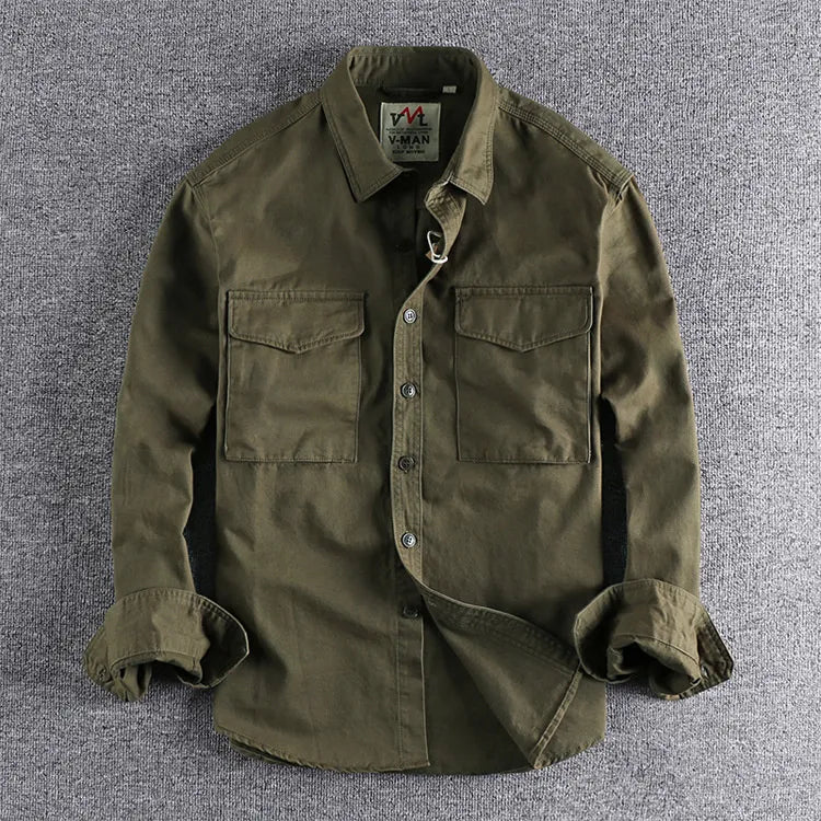 Solaro - the men's casual button-up shirt designed for ultimate comfort and versatile style